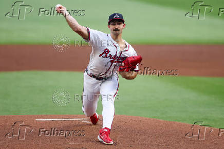 MLB: Arizona Diamondbacks at Atlanta Braves