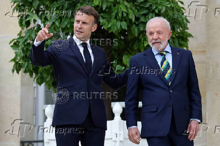 Brazilian President Luiz Inacio Lula da Silva visits France