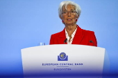 European Central Bank Governing Council holds press conference