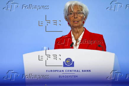 European Central Bank Governing Council holds press conference