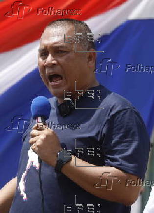 Thai nationalists protest at Cambodian embassy over Thai-Cambodian border dispute