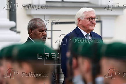 Papua New Guinea's Governor General Bob Dadae visits Berlin