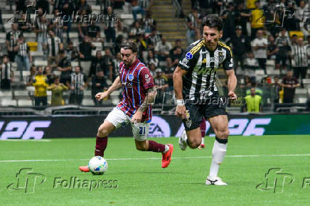 Partida entre atlético mineiro e godoy cruz  pela copa sul americana,