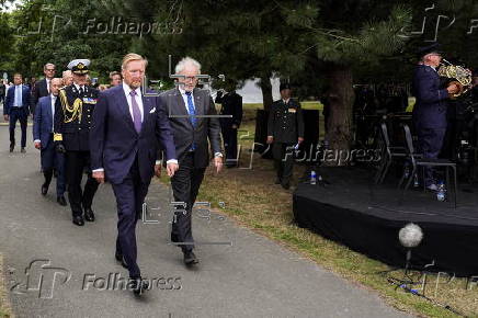 National commemoration in The Hague of the killed Dutch in East Indies during WWII