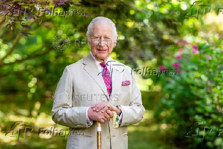 King Charles III portrait