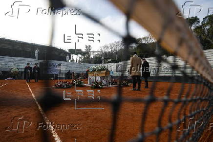 Farewell to Nicola Pietrangeli at Foro Italico