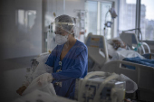UTI para Covid no Hospital de Clínicas de Porto Alegre