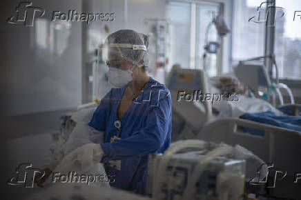 UTI para Covid no Hospital de Clínicas de Porto Alegre