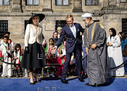 Omani sultan on state visit to The Netherlands