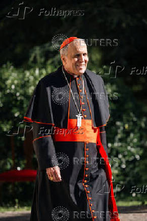 U.S Cardinals leave the Pontifical North American College to enter the conclave