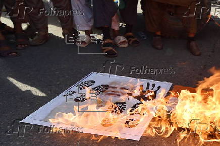 PMML party protest following India's missile strikes in Pakistan