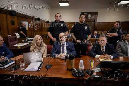 Weinstein appears at Manhattan Criminal Court for his rape and sexual assault trial in New York City