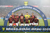 Partida entre FFlamengo X Bahia válida pelo Campeonato Brasileiro 2025