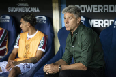 Partida entre Fluminense x Unión Española (CHI) no Maracanã.