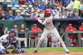 MLB: Cincinnati Reds at Kansas City Royals
