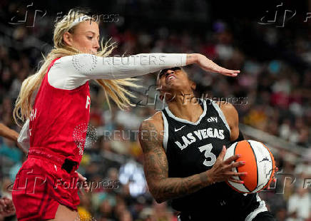 WNBA: Indiana Fever at Las Vegas Aces