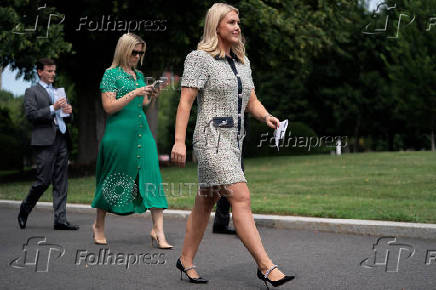 White House Press Secretary Karoline Leavitt at the White House