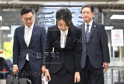 Former First Lady Kim Keon Hee attends court hearing on arrest warrant in Seoul