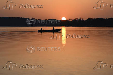 Sunrise at Lake Chiemsee