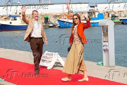 The Danish Royal Couple's Summer Voyage to Laesoe Municipality