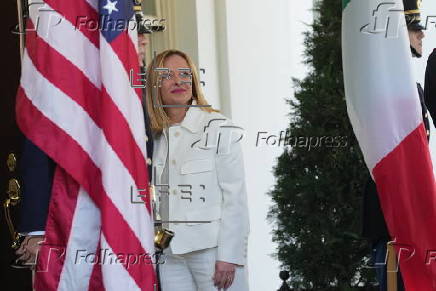 Italian Prime Minister Giorgia Meloni meets with US President Donald Trump in Washington