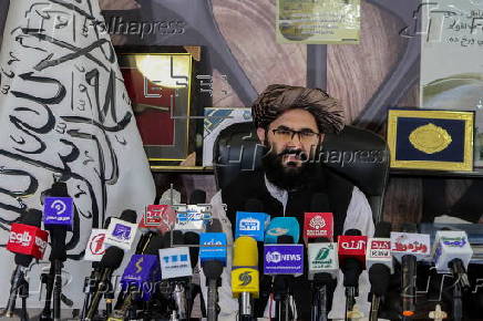 Afghanistan passport directorate holds press conference on printing capacity in Kabul