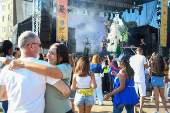 O Trio Beijo de Moça na 20º Virada Cultural em Itaquera