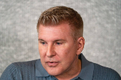 Reality television star Todd Chrisley attends a news conference in Nashville