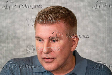 Reality television star Todd Chrisley attends a news conference in Nashville