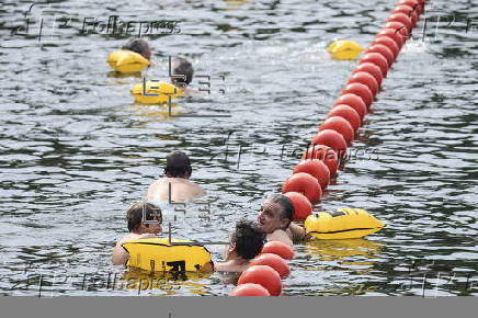 Three swimming spots open in the Seine river in Paris