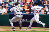 MLB: Detroit Tigers at Cleveland Guardians