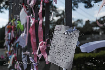 Homenagens à professora Soraya e protesto contra o feminicidio, em Belo Horizonte
