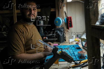 Lyubart Brigade's drone facility near Donetsk frontline