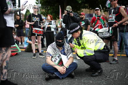 ‘Justice for Palestine’ march in Liverpool