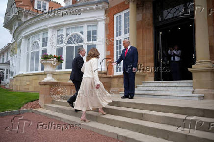 U.S. President Donald Trump visits Scotland