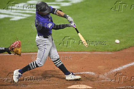MLB: Colorado Rockies at Cleveland Guardians