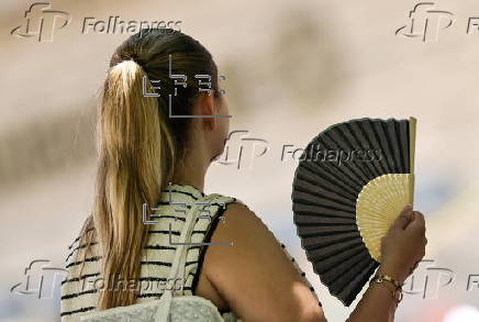 Heatwave affects Frankfurt