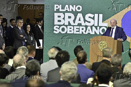 Presidente Lula anuncia MP Brasil Soberano