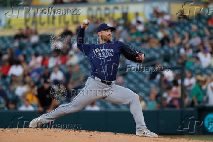 MLB: Tampa Bay Rays at Athletics