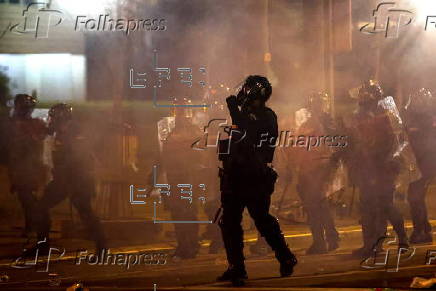 Anti-government protest in Belgrade
