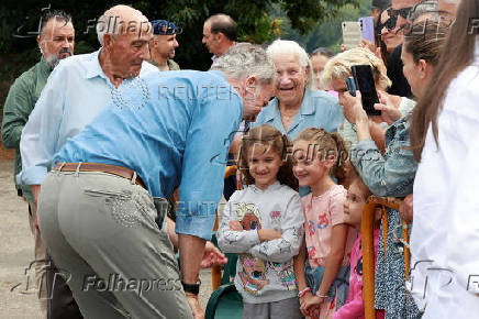Spain's King Felipe visits Castilla and Leon municipalities affected by wildfires