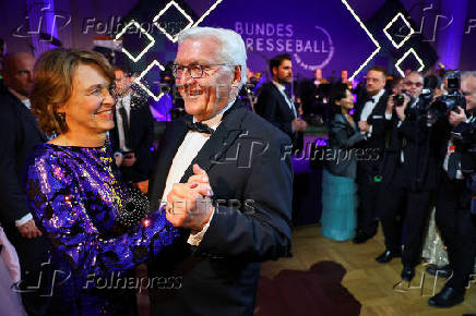 Annual press association ball (Bundespresseball) at Adlon Hotel, in Berlin