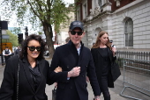 Laurence Fox appears in court charged with sex offence for sharing image