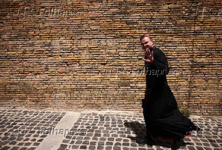General congregation meeting ahead of the conclave to elect the next pope, as seen from Rome