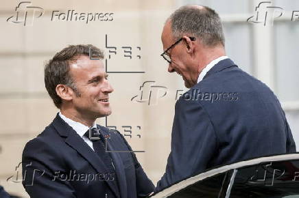 New German Chancellor Merz visits Paris
