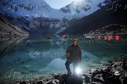 Peruvian farmer Saul Luciano Lliuya, who is suing German energy utility RWE
