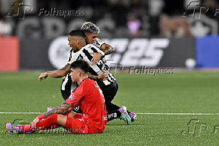 Partida entre Botafogo e Universidad de Chile válida pela Copa Libertadores.