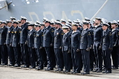 Navy ship Zr.Ms. Tromp returns homeafter deployment in the Baltic Sea and Arctic