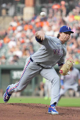 MLB: Texas Rangers at Baltimore Orioles