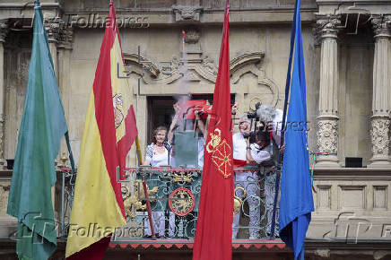 Todo listo para el comienzo de los Sanfermines